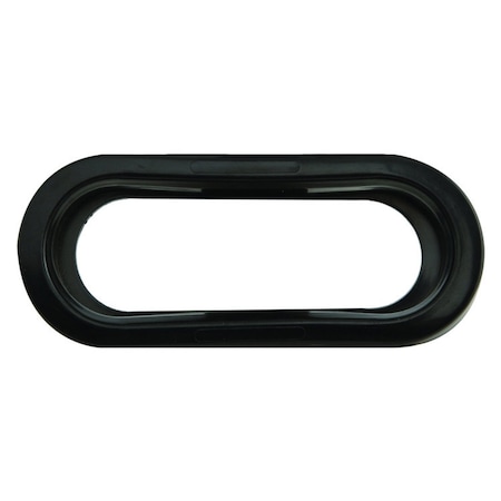 Optronics 6in. Flush Mount Open Back Oval Grommet A70GB